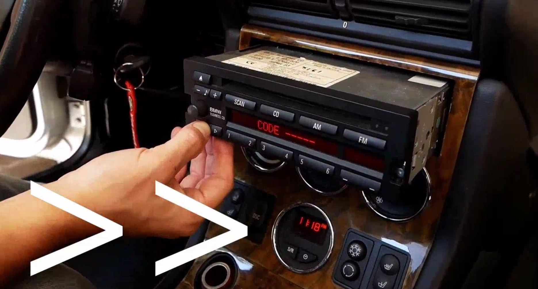 BMW CD43 region change video tutorial